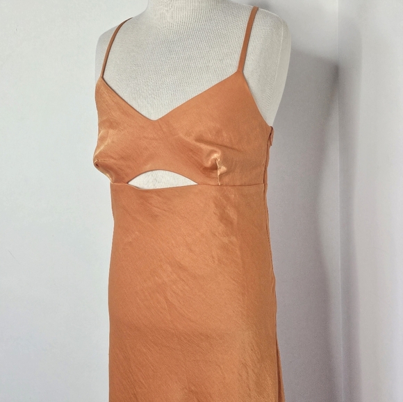 House of Harlow 1960 Orange Maxi Dress - Picture 3 of 10